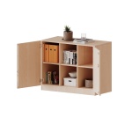 ErgoTray Schrank, 3reihig, 2 OH, zweitürig, fahrbar, B/H/T 104,5x82x50cm 